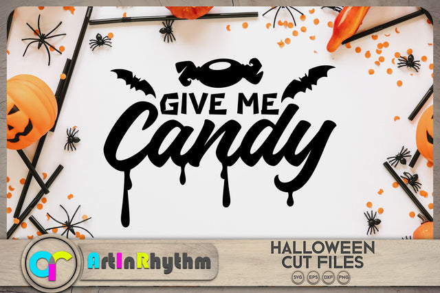 Halloween SVG, Give me candy SVG SVG Artinrhythm shop 