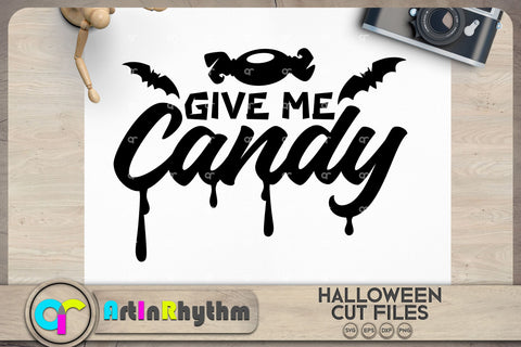 Halloween SVG, Give me candy SVG SVG Artinrhythm shop 