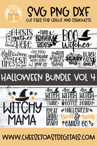 Halloween SVG | Halloween Bundle Vol 4 SVG Cheese Toast Digitals 