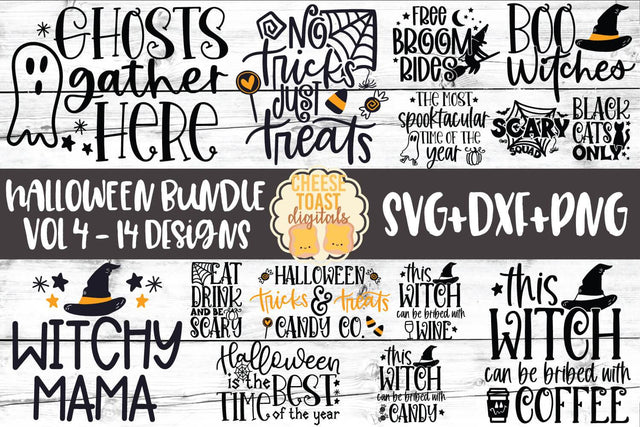 Halloween SVG | Halloween Bundle Vol 4 SVG Cheese Toast Digitals 