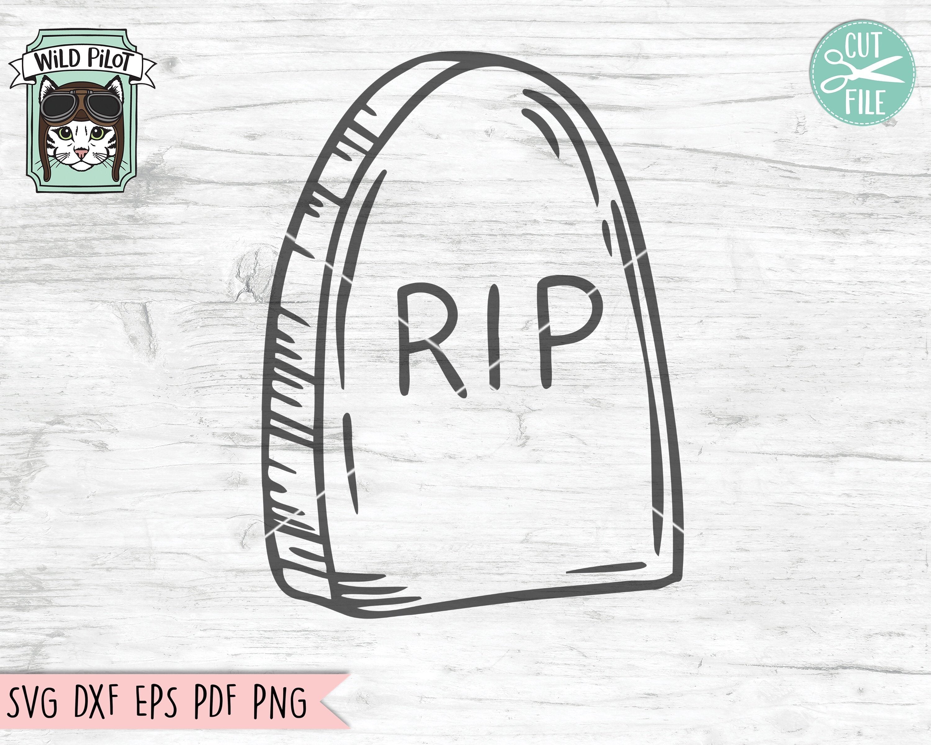 R.I.P. - Svg, Dxf, Eps, Png, Jpg, Vector Art, Clipart, Cut File, Red Rose  Svg, Halloween Graveyard, Headstone Svg, Tombstone Svg, Gravestone