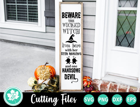 Halloween SVG | Halloween Sign SVG | Beware SVG TrueNorthImagesCA 