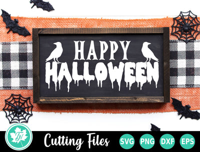 Halloween SVG | Halloween Sign SVG | Happy Halloween SVG SVG TrueNorthImagesCA 