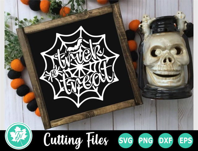 Halloween SVG | Halloween Sign SVG | Trick or Treat SVG SVG TrueNorthImagesCA 