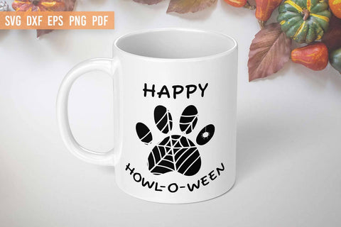 Halloween SVG | Happy Howl-O-Ween SVG | Halloween dog SVG SVG Irina Ostapenko 