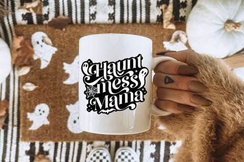 Halloween SVG - Haunt Mess Mama SVG Pickled Thistle Creative 