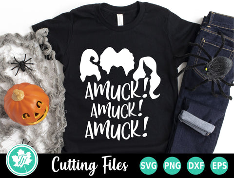 Halloween SVG | Hocus Pocus SVG | Amuck SVG TrueNorthImagesCA 