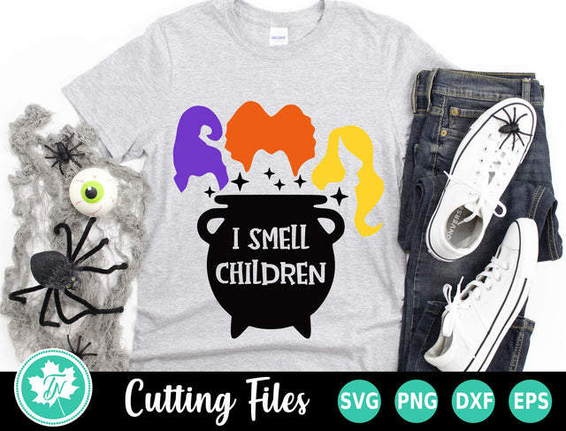 Halloween SVG | Hocus Pocus SVG | I Smell Children SVG SVG TrueNorthImagesCA 