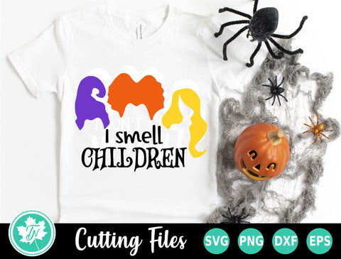 Halloween SVG | Hocus Pocus SVG | I Smell Children SVG TrueNorthImagesCA 