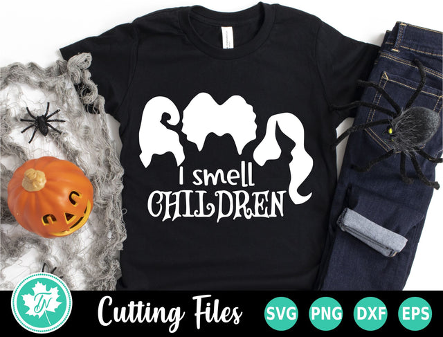 Halloween SVG | Hocus Pocus SVG | I Smell Children SVG TrueNorthImagesCA 