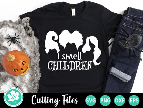 Halloween SVG | Hocus Pocus SVG | I Smell Children SVG TrueNorthImagesCA 