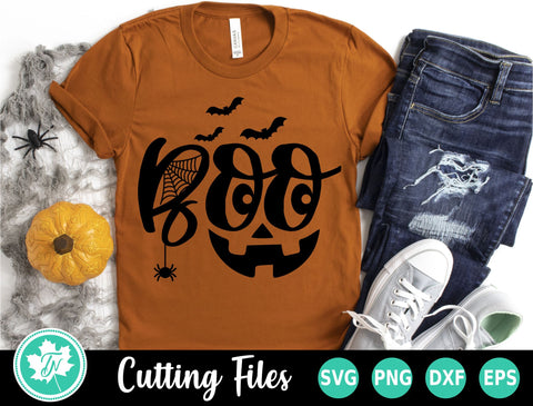 Halloween SVG | Jack o lantern SVG | Boo SVG SVG TrueNorthImagesCA 