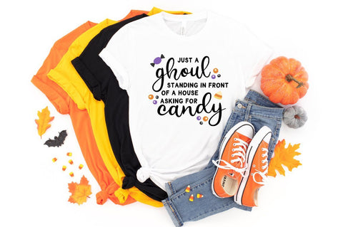 Halloween SVG - Just A Ghoul SVG Pickled Thistle Creative 