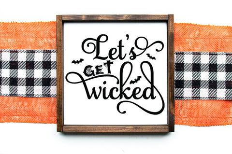 Halloween SVG - Let's Get Wicked SVG Simply Cutz 