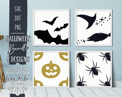 Halloween SVG Mini Bundle | Pumpkin | Spider | Bat | Witches SVG (863051376) SVG Ivan & Co. Designs 