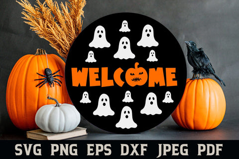 Halloween SVG Mini Bundle with 5 Signs SVG Shine Green Art 