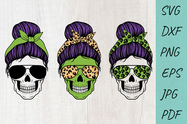 Halloween svg, Mom life svg, Momster svg, Mom Messy Bun svg SVG Irina Ostapenko 