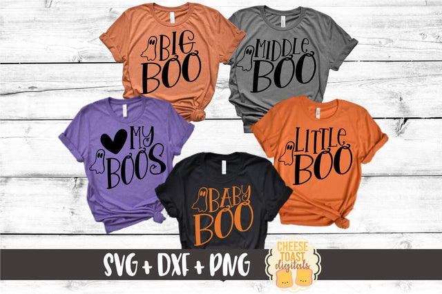 Halloween SVG | Mommy and Me SVG - Love My Boos SVG Cheese Toast Digitals 
