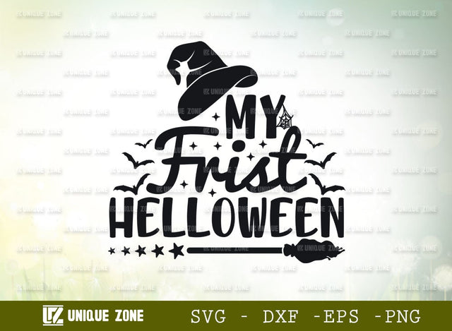 Halloween SVG | My Frist Helloween Svg | Baby Boo Svg | Boo Day Svg | Boo Svg | Autumn Svg SVG Unique Zone 