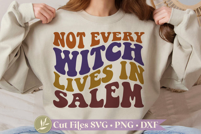 Halloween SVG, Not Every Witch Lives In Salem SVG LilleJuniper 