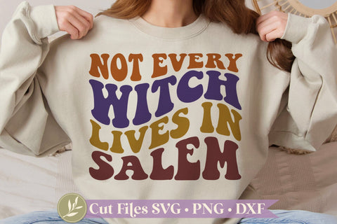 Halloween SVG, Not Every Witch Lives In Salem SVG LilleJuniper 