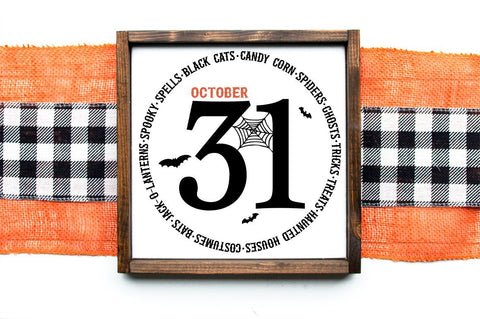 Halloween SVG - October 31 SVG Pickled Thistle Creative 