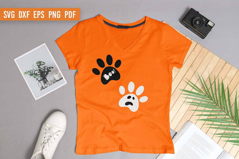 Halloween SVG | Paw Print SVG Bundle SVG Irina Ostapenko 