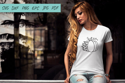 Halloween SVG, Pumpkin, Fall SVG, Bat Pumpkin SVG SVG Irina Ostapenko 