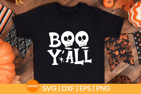 Halloween svg quote, Boo y'all SVG Maumo Designs 
