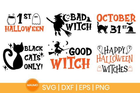 Halloween svg quote bundle SVG Maumo Designs 