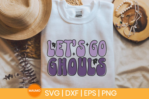 Halloween svg quote | Let's go ghouls SVG Maumo Designs 