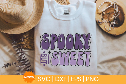 Halloween svg quote | Spooky but sweet SVG Maumo Designs 