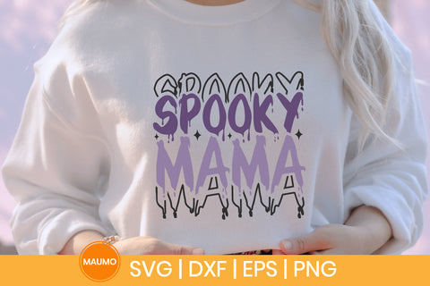 Halloween svg quote | Spooky mama SVG Maumo Designs 