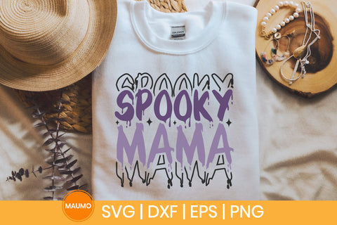 Halloween svg quote | Spooky mama SVG Maumo Designs 