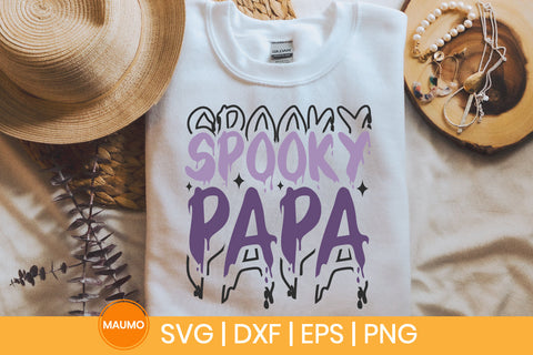Halloween svg quote | Spooky papa SVG Maumo Designs 