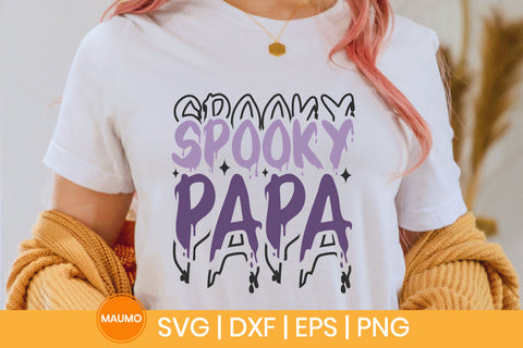 Halloween svg quote | Spooky papa SVG Maumo Designs 