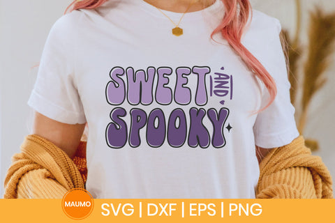 Halloween svg quote | Sweet and spooky SVG Maumo Designs 