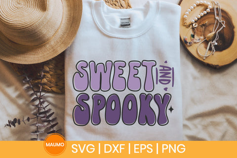 Halloween svg quote | Sweet and spooky SVG Maumo Designs 