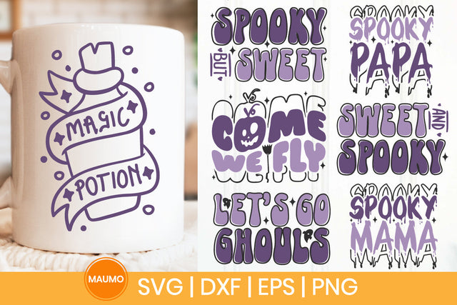 Halloween Svg Quotes Bundle SVG Maumo Designs 