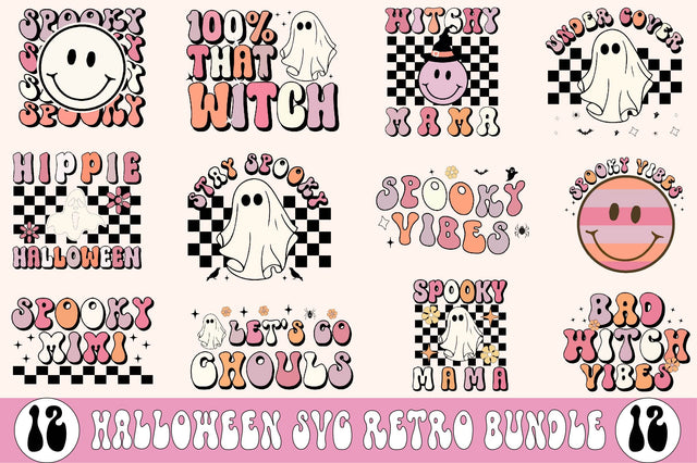 Halloween SVG Retro Bundle SVG SVGista 