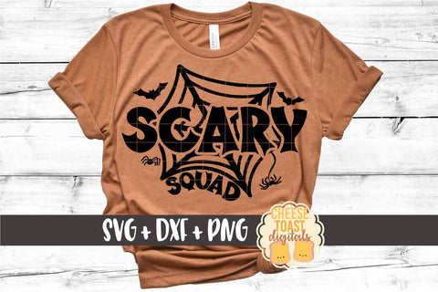 Halloween SVG | Scary Squad SVG Cheese Toast Digitals 
