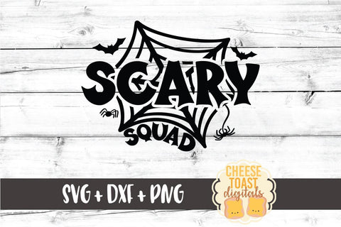 Halloween SVG | Scary Squad SVG Cheese Toast Digitals 