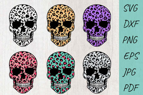Halloween SVG, Skull SVG, Leopard Skull SVG Bundle SVG Irina Ostapenko 