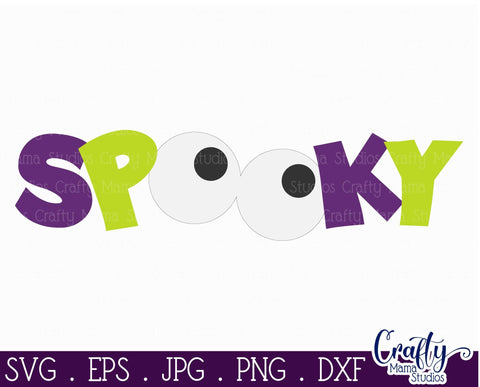 Halloween Svg - Spooky Eyes SVG Crafty Mama Studios 