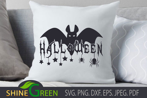 Halloween SVG SVG Shine Green Art 