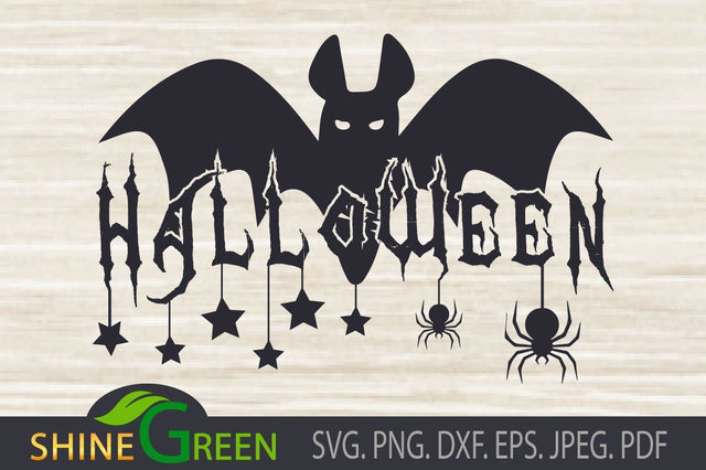 Halloween SVG SVG Shine Green Art 