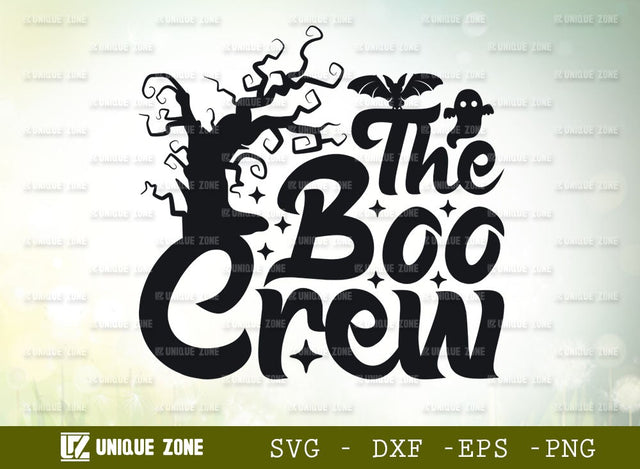 Halloween SVG | The Boo Crew Svg | Baby Boo Svg | Boo Day Svg | Boo Svg | Autumn Svg | Ghost Svg | SVG Unique Zone 