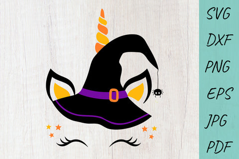 Halloween SVG, Unicorn Halloween SVG, Fall SVG SVG Irina Ostapenko 