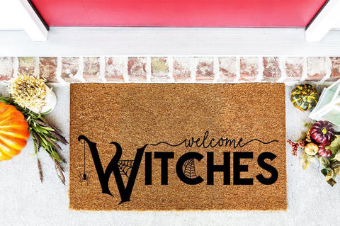 Halloween SVG - Welcome Witches Cut File SVG Pickled Thistle Creative 