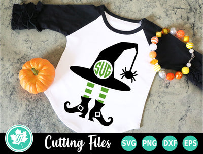 Halloween SVG | Witch Monogram SVG SVG TrueNorthImagesCA 